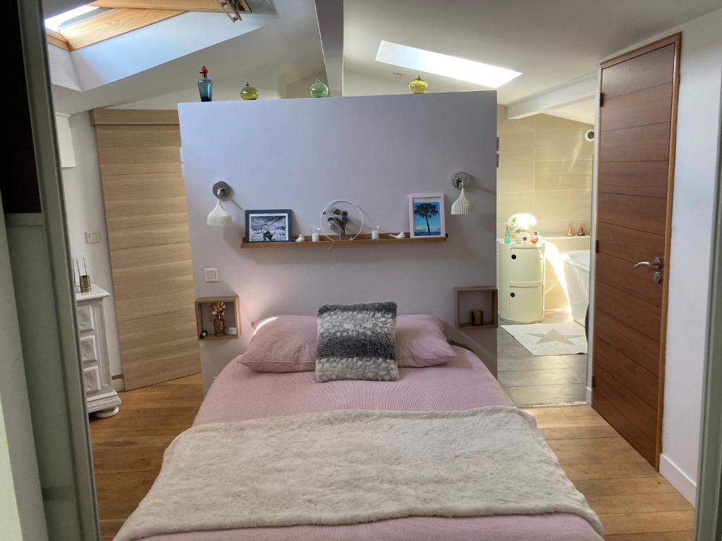 Koupelna v ubytování Duplex 105 m2 vue mer, terrasse 30m2