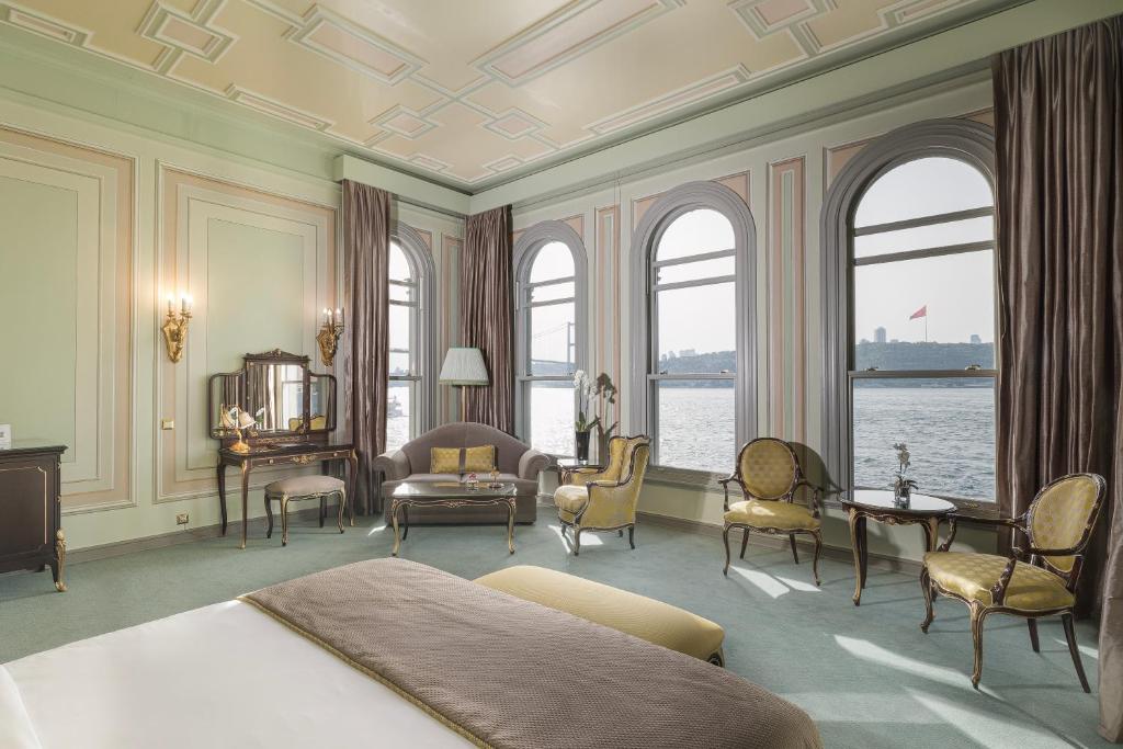 A seating area at Bosphorus Palace Hotel