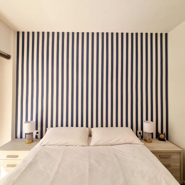 Postel nebo postele na pokoji v ubytování Apartament Goleta