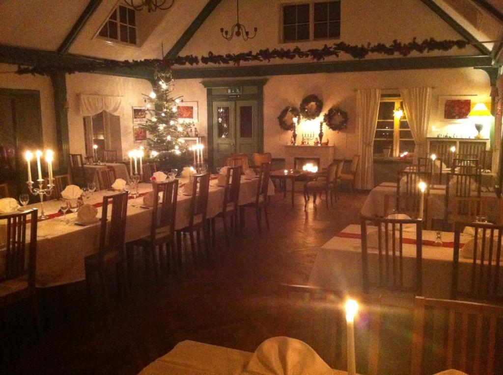 Restaurace v ubytování Skivarps Gästgivaregård