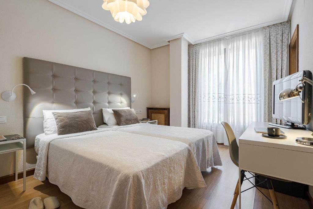 Postel nebo postele na pokoji v ubytování Hotel Eurowest
