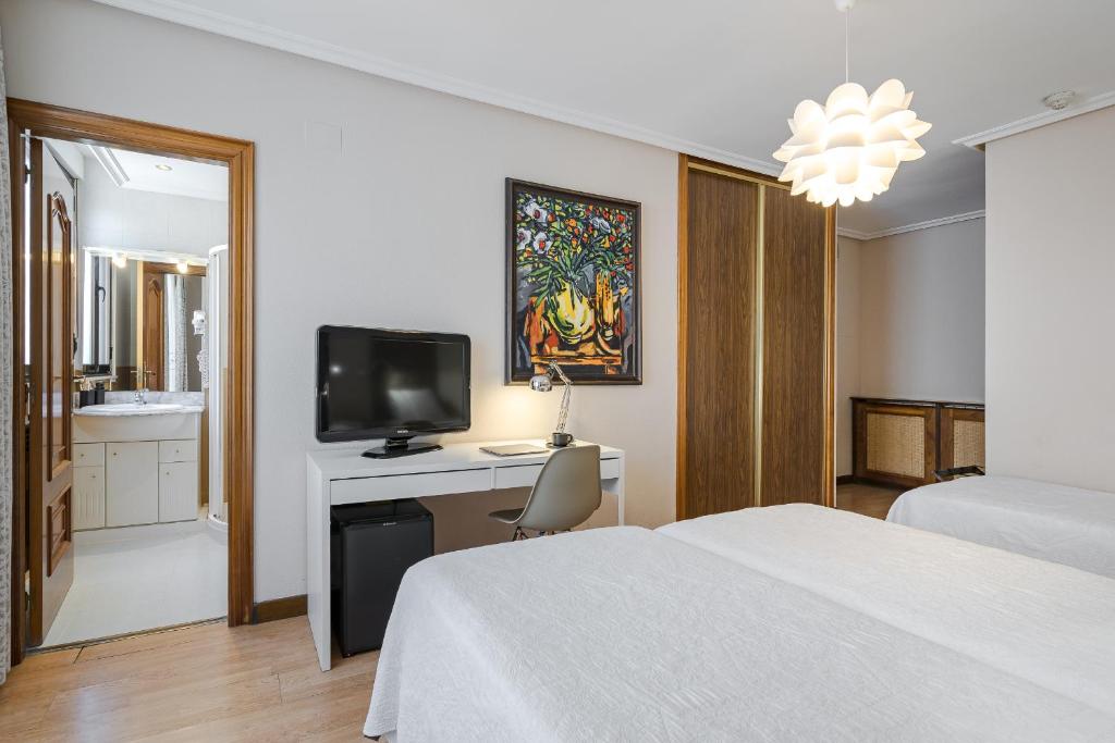 Postel nebo postele na pokoji v ubytování Hotel Eurowest