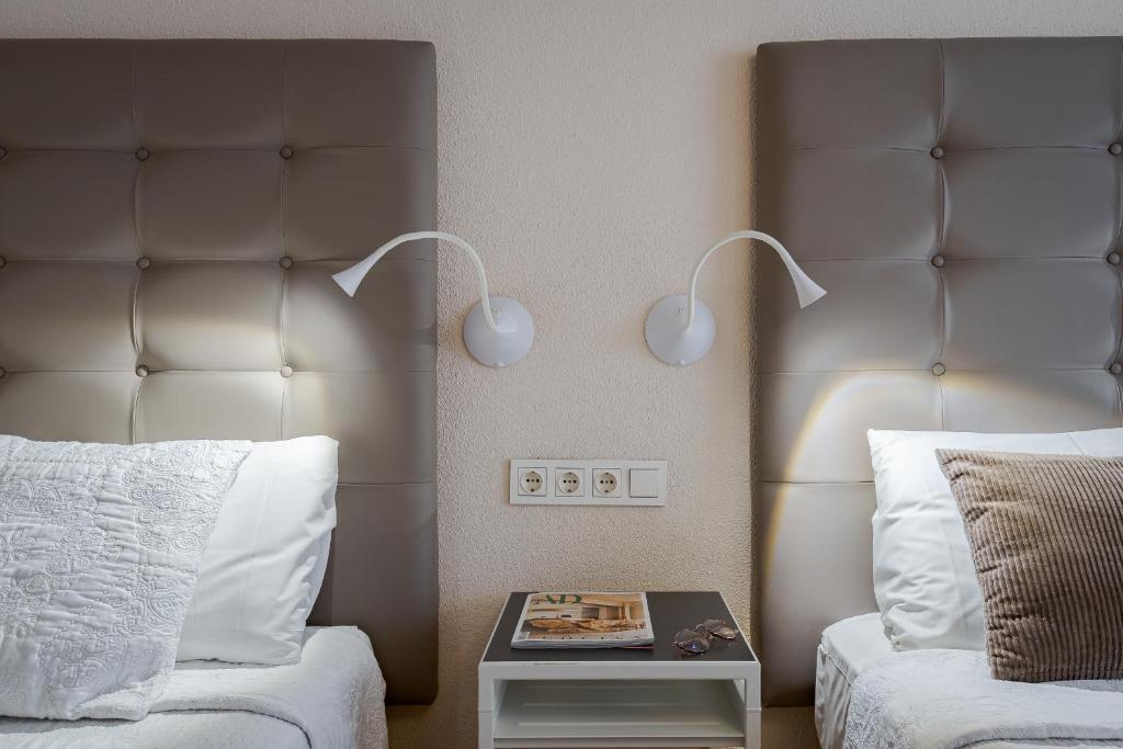 Postel nebo postele na pokoji v ubytování Hotel Eurowest