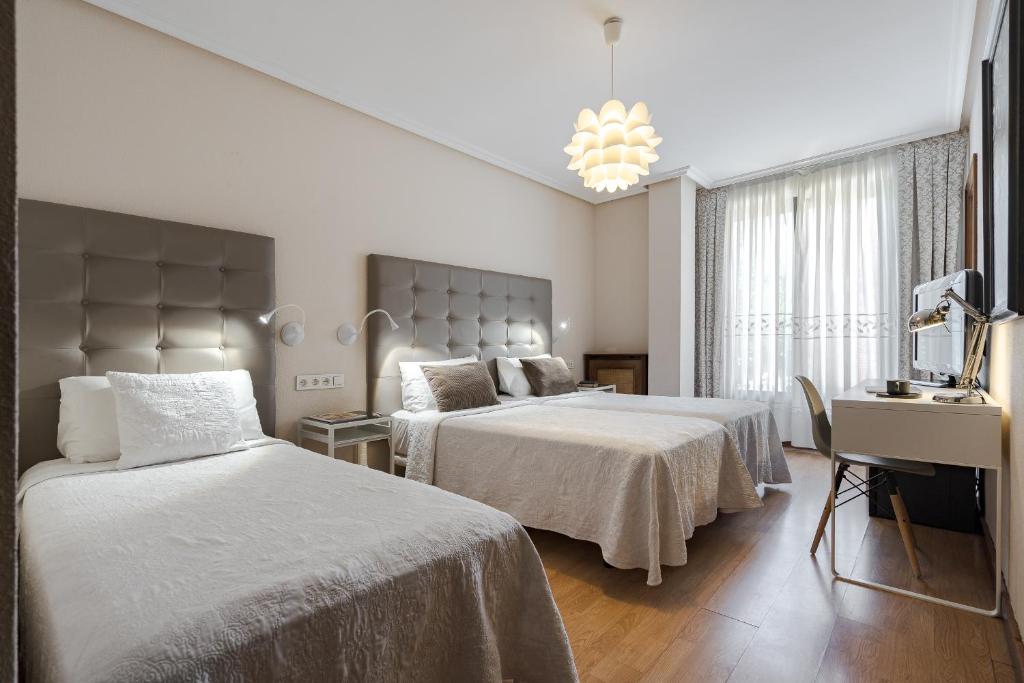 Postel nebo postele na pokoji v ubytování Hotel Eurowest