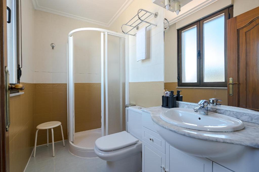Koupelna v ubytování Hotel Eurowest