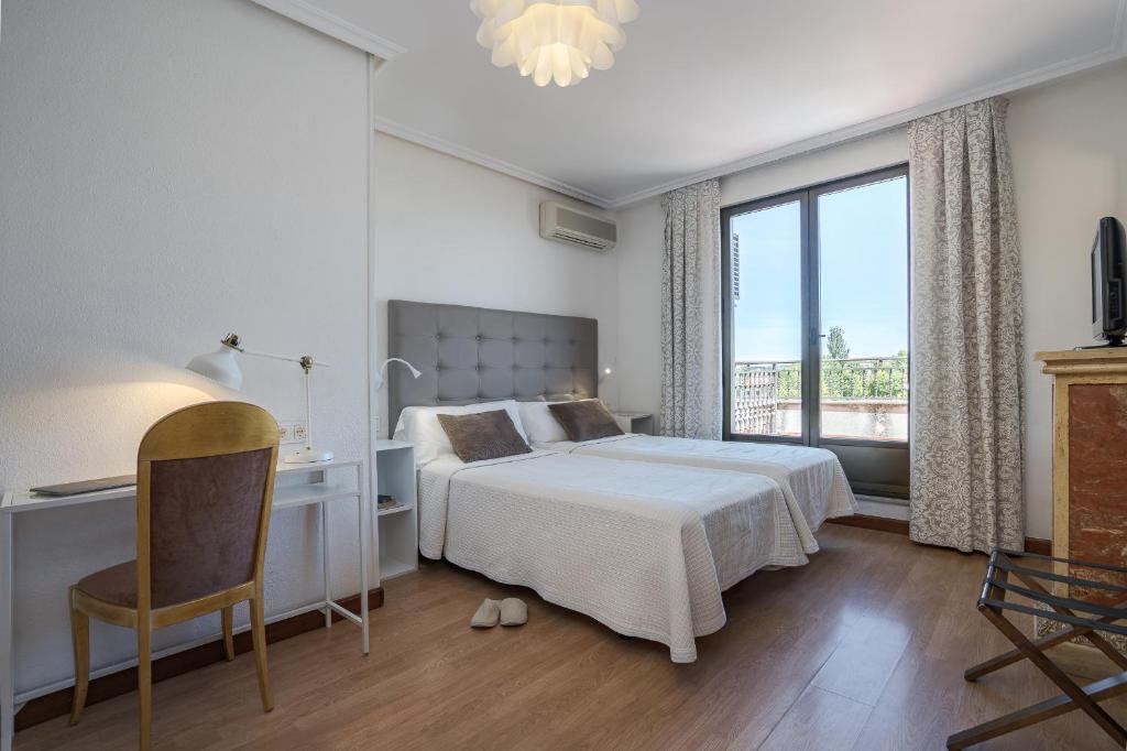Postel nebo postele na pokoji v ubytování Hotel Eurowest
