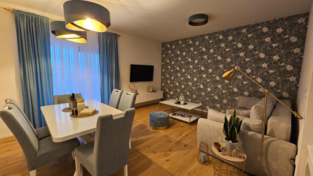 Et opholdsområde på Apartment Leilani & Karolina