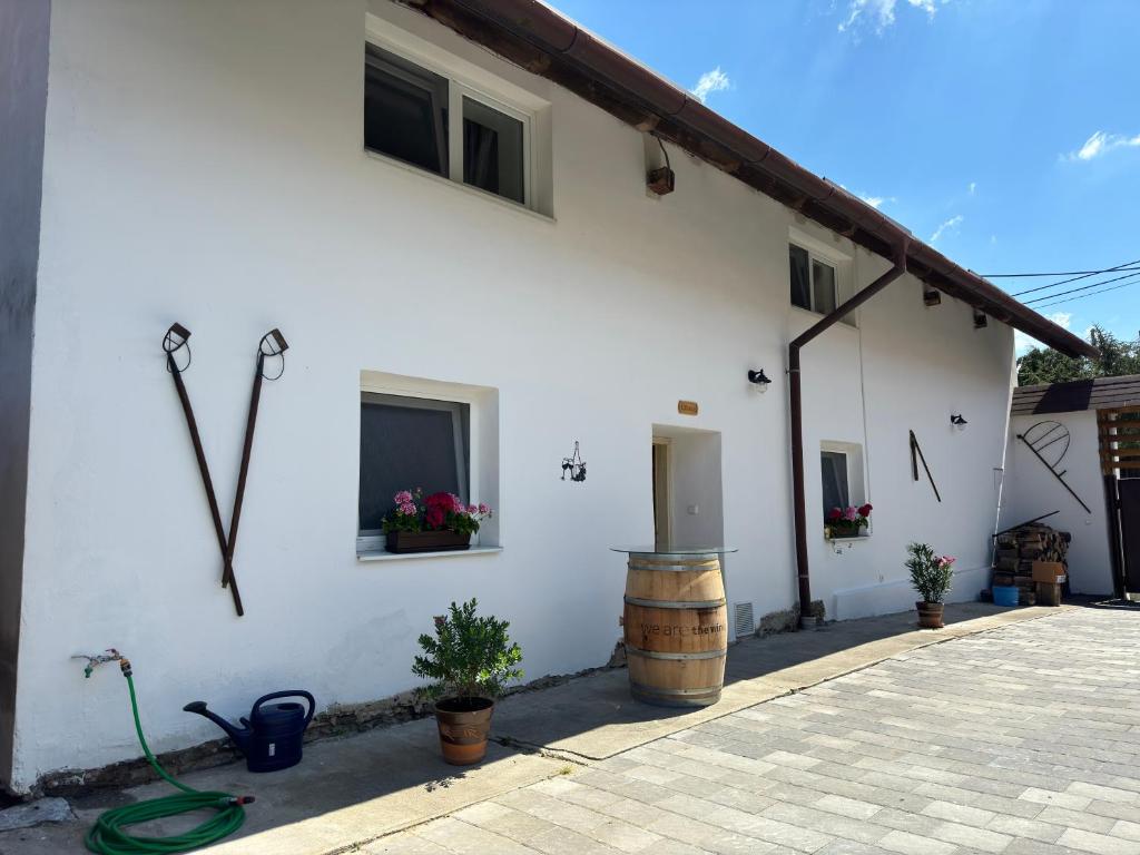 Budova, kde se vila nachází