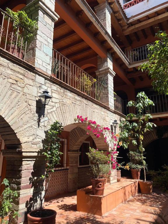 Balkón nebo terasa v ubytování Hotel Socavon