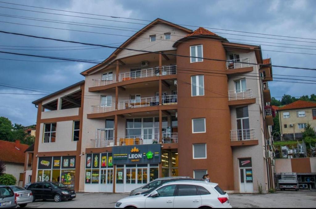 Budova, kde se apartmán nachází