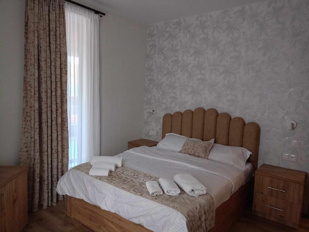 Letto o letti in una camera di Panorama RABATI