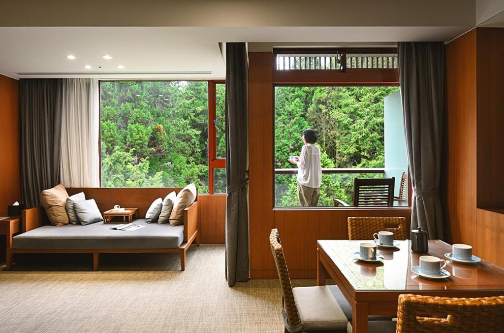 Alishan Hotel - 欧式套房 - 现代建筑