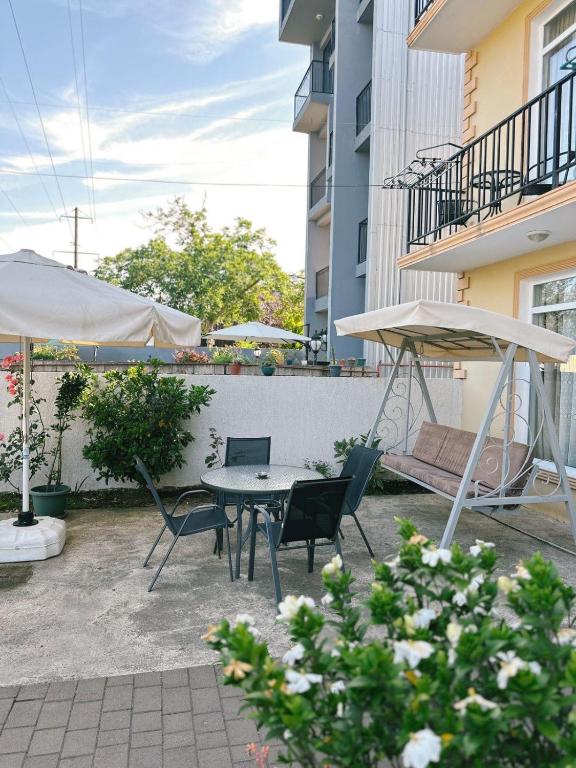 Balkón nebo terasa v ubytování Sofia House