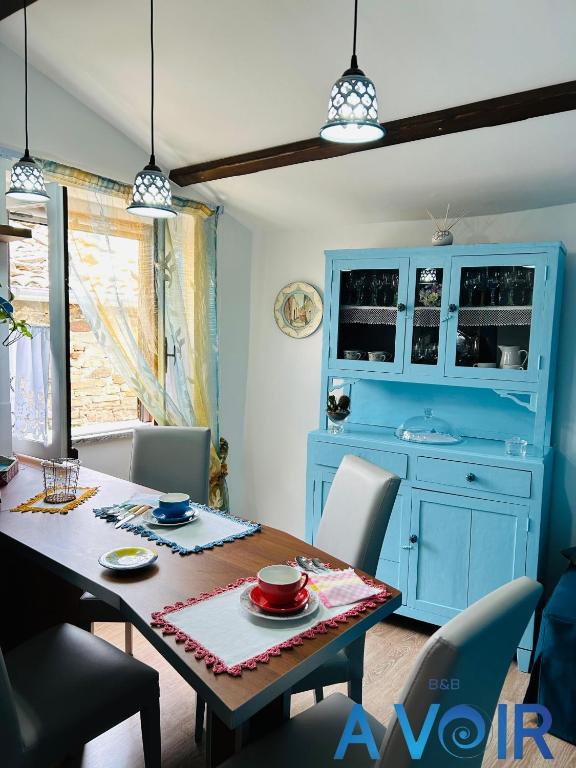 TV a/nebo společenská místnost v ubytování B&B A Voir