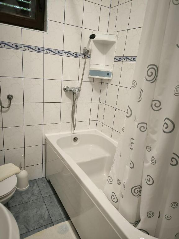 Kúpeľňa v ubytovaní Apartman Mihaela