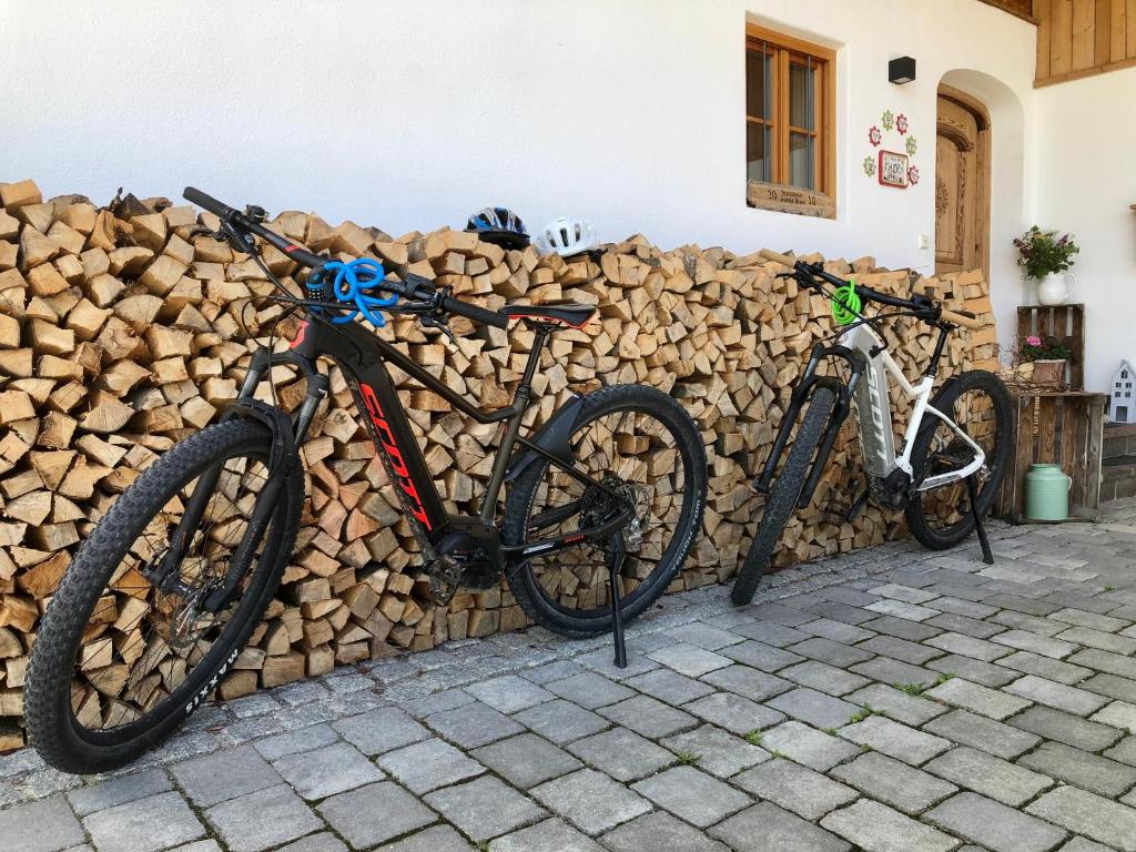 Jízda na kole v ubytování Chalet Hochgern nebo okolí