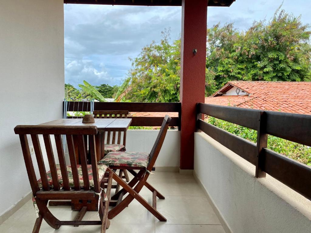 Uma varanda ou terraço em Pousada Paraíso dos Milagres