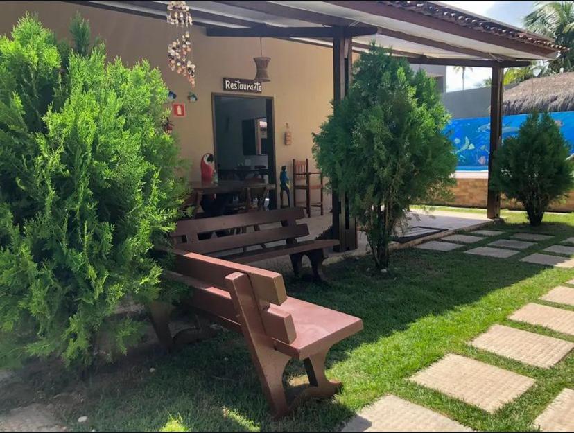 Um jardim em Pousada Paraíso dos Milagres