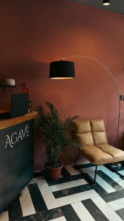 Posezení v ubytování Hotel Agave Baños