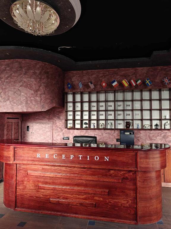Lounge nebo bar v ubytování Hotel ARISTON