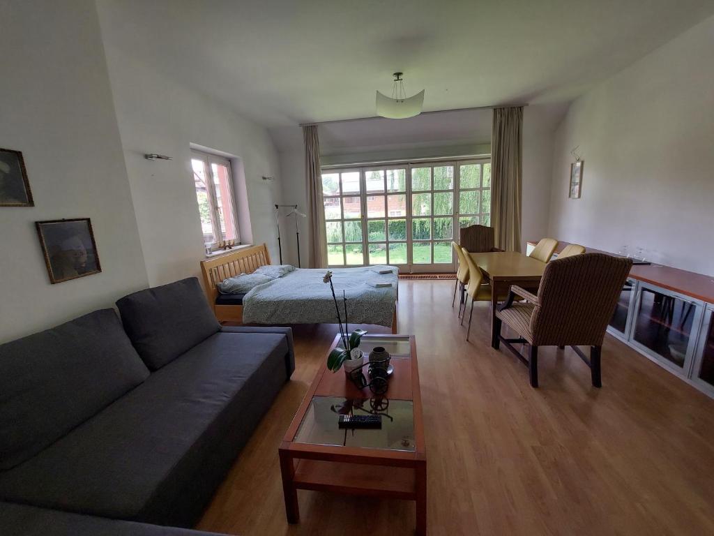 Posezení v ubytování ROSE house - greenline accomodations
