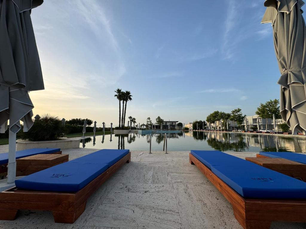 Bazén v ubytování Andrra Apartment - Talea Coast nebo v jeho okolí