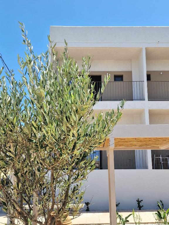 Balkón nebo terasa v ubytování NAMI Seaside