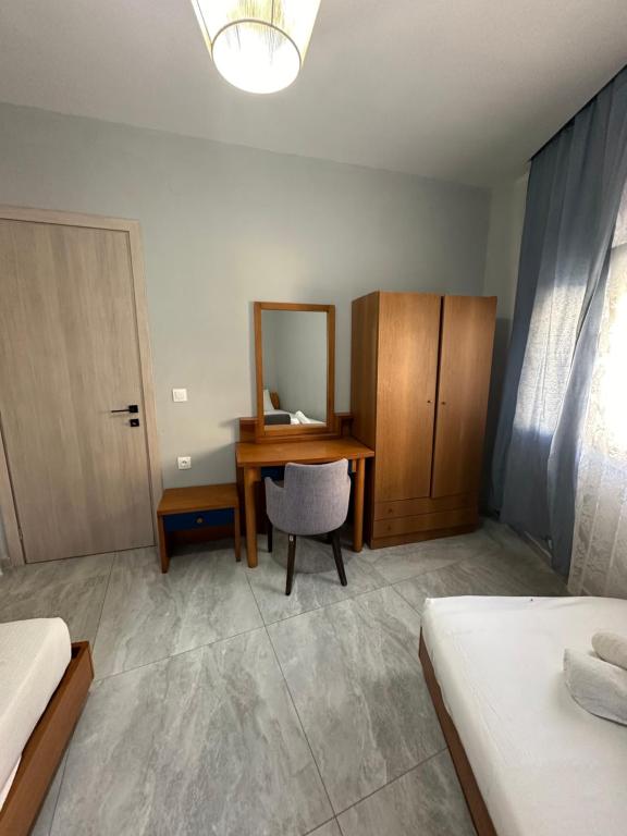 Postel nebo postele na pokoji v ubytování Amela House