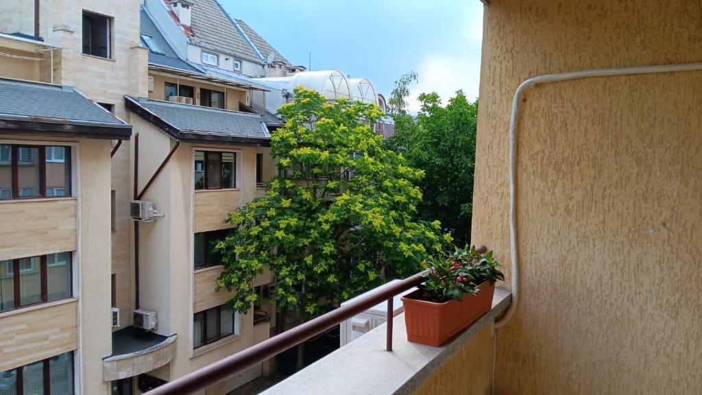 Balcone o terrazza di Serenity Apt Iztok Sofia