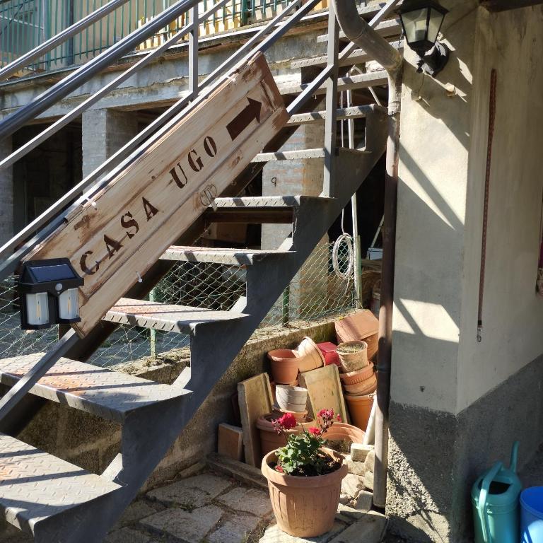 Balkón nebo terasa v ubytování Casa Ugo