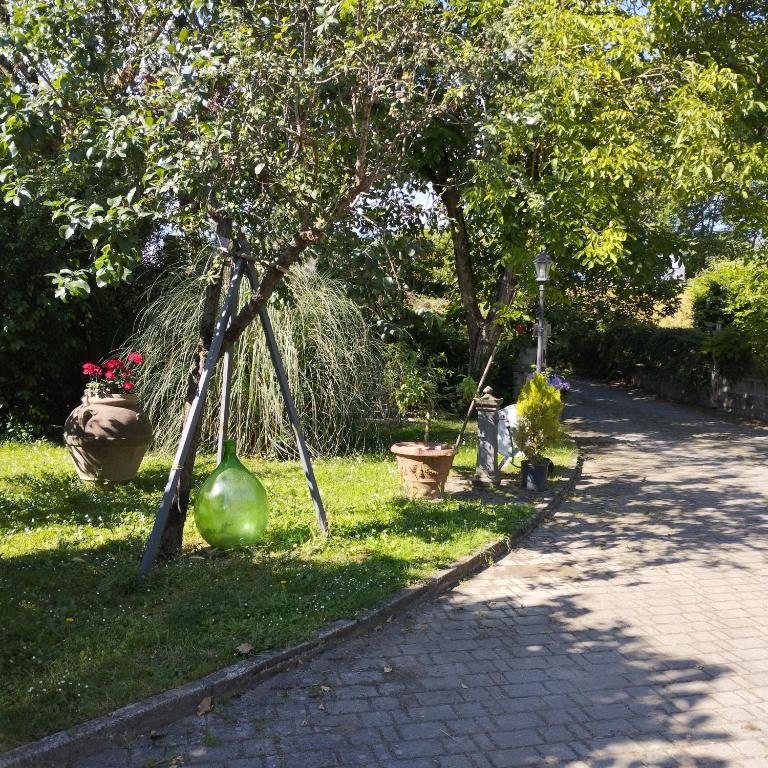 Zahrada ubytování Casa Ugo