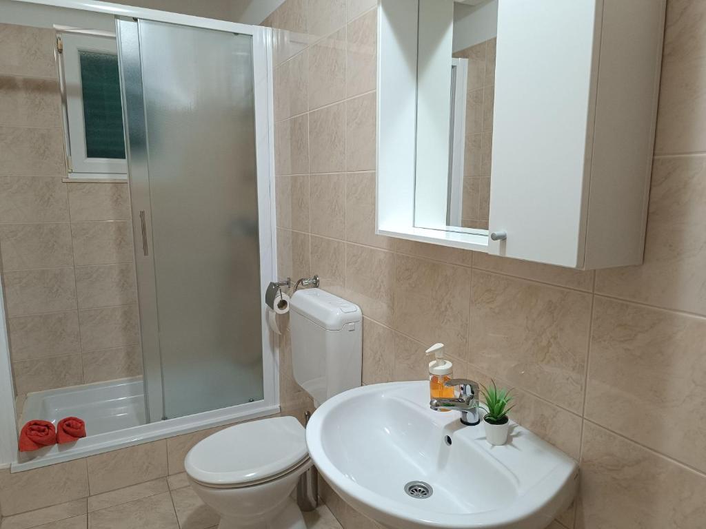 Kúpeľňa v ubytovaní Apartments Antonia
