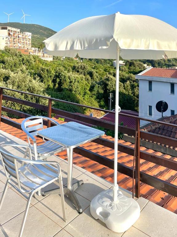 Balkón nebo terasa v ubytování Cozy Place