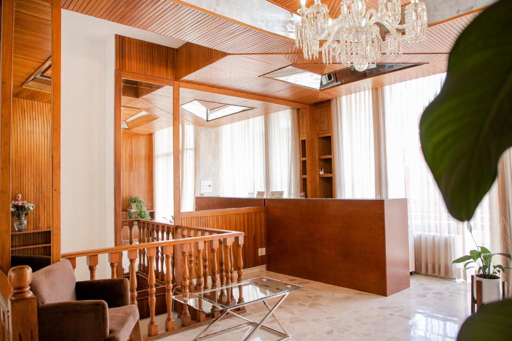 Posezení v ubytování Violeta Hotel Boutique