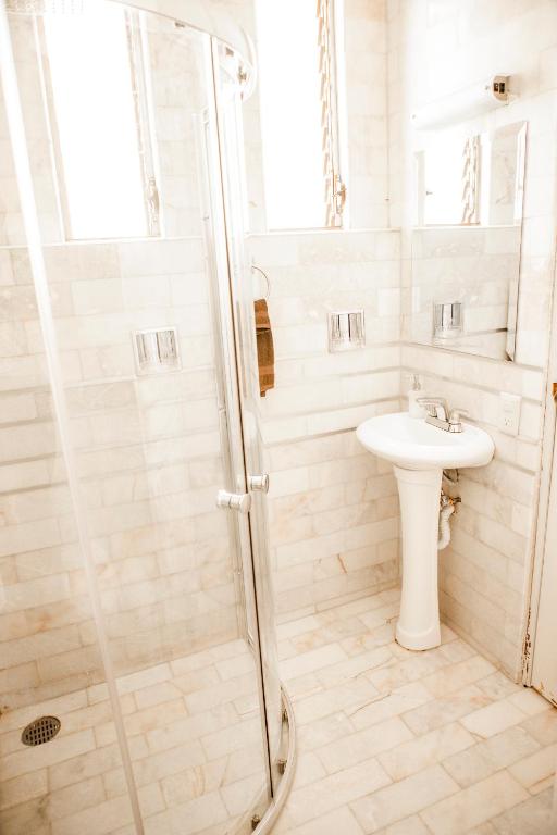 Koupelna v ubytování Violeta Hotel Boutique