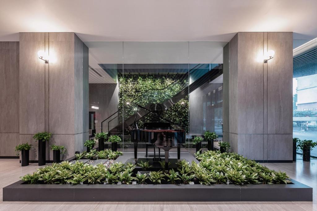 Zahrada ubytování Fraser Residence Hanoi