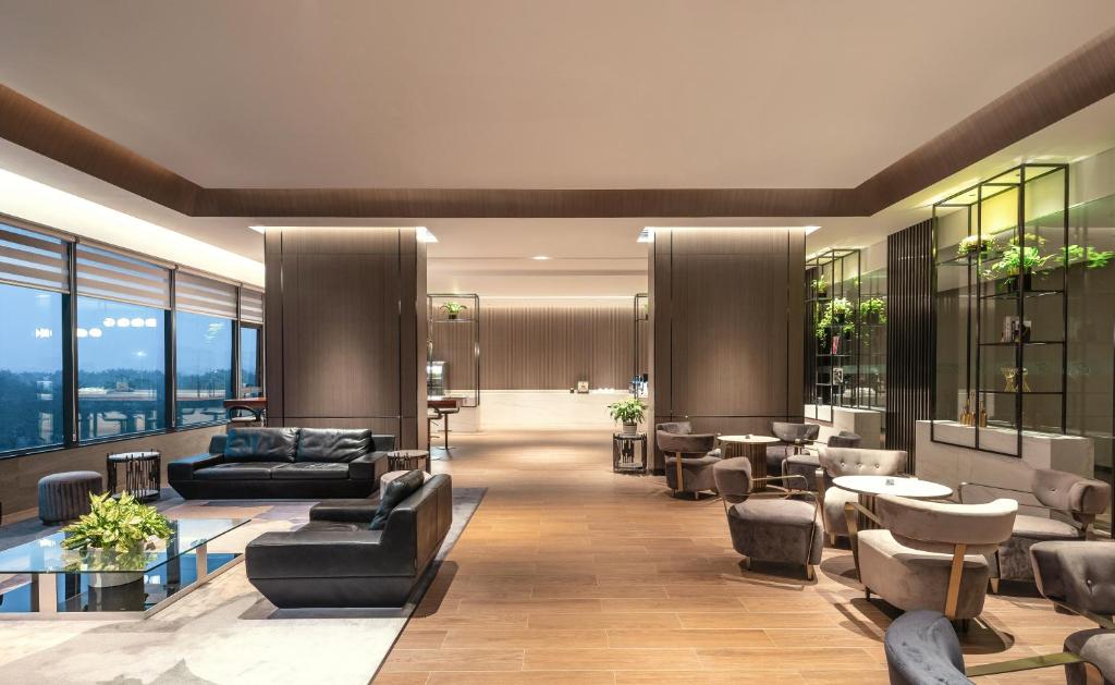 Posezení v ubytování Fraser Residence Hanoi