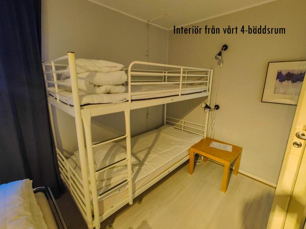 Postel nebo postele na pokoji v ubytování Guest House Tullgatan 24