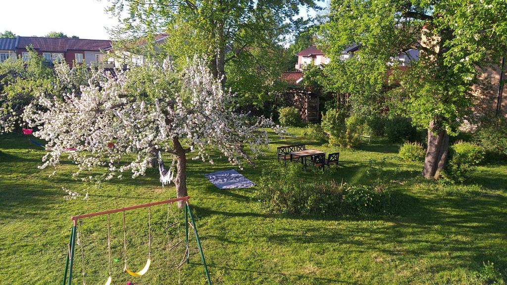 Zahrada ubytování Hostel Räntmästaregården