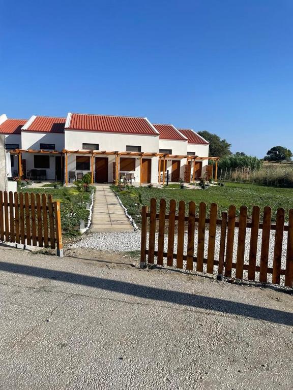 Budova, kde se aparthotel nachází