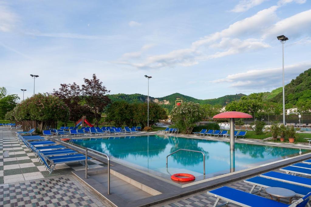Bazén v ubytování Hotel Petrarca Terme nebo v jeho okolí