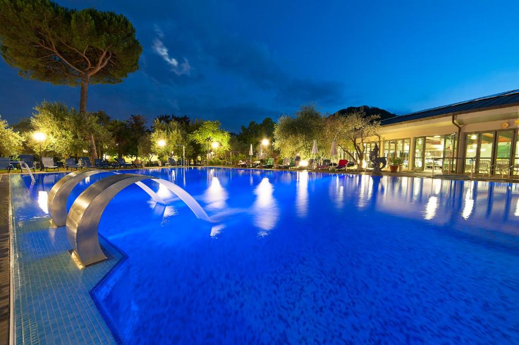 Bazén v ubytování Hotel Petrarca Terme nebo v jeho okolí