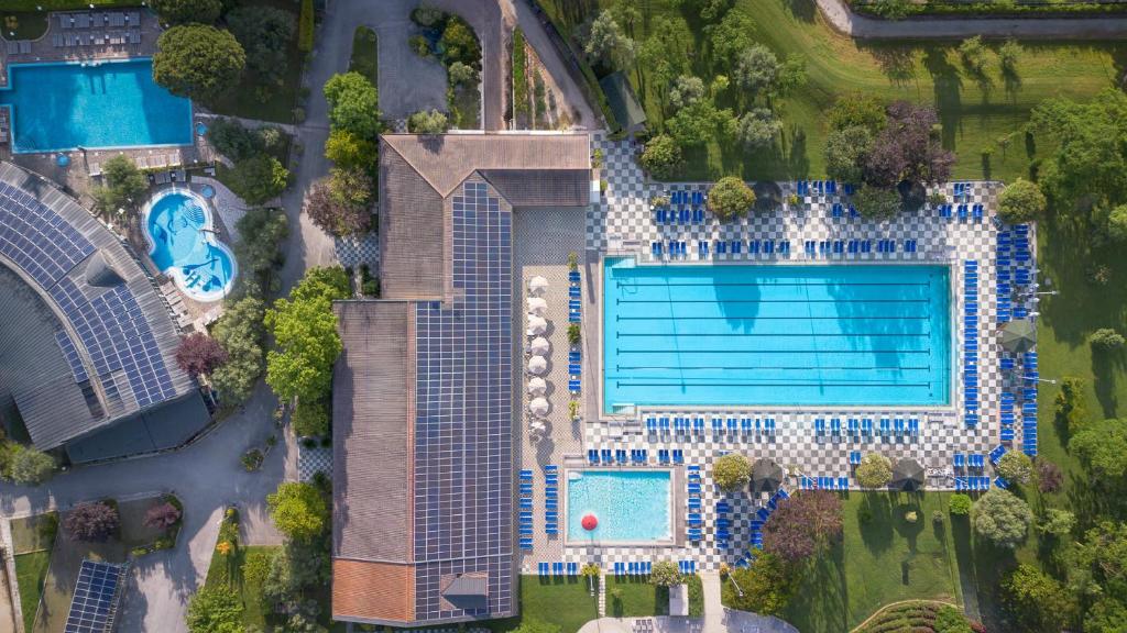 Bazén v ubytování Hotel Petrarca Terme nebo v jeho okolí
