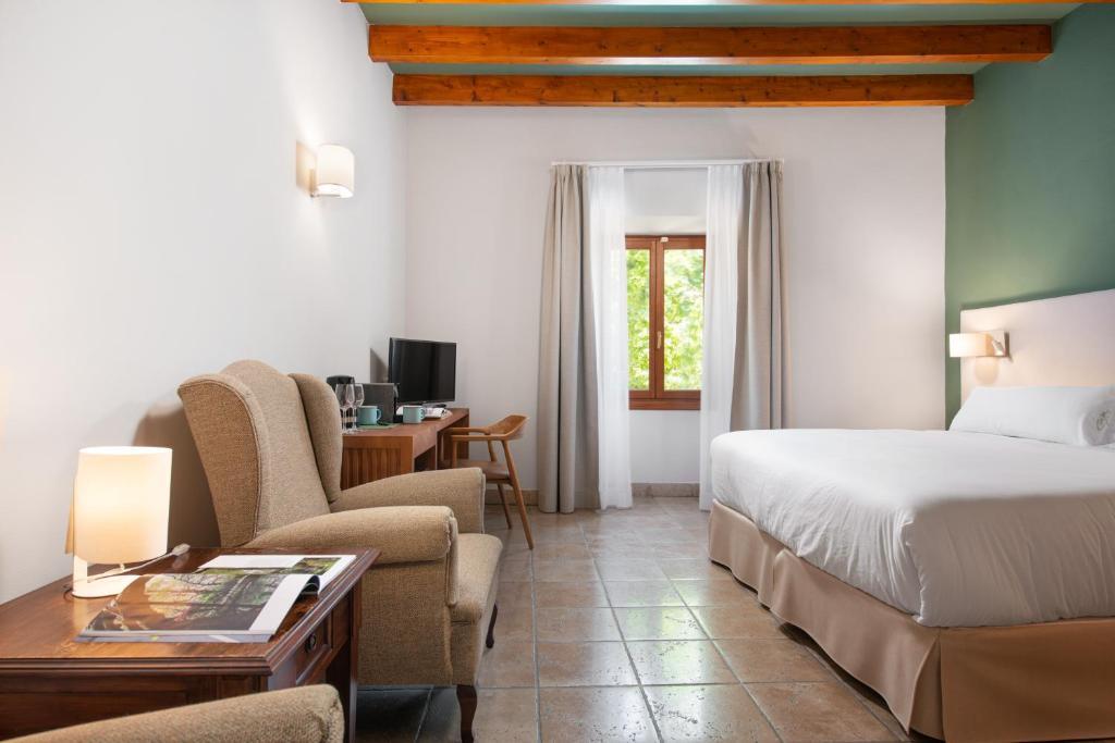 Postel nebo postele na pokoji v ubytování Can Xim-Turismo de Interior