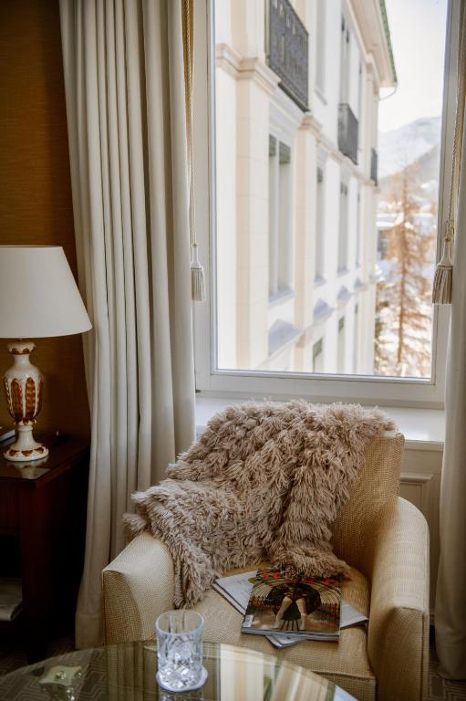 Posezení v ubytování Grand Hotel Kronenhof