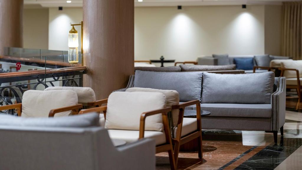 Posezení v ubytování Numa Club Side Hotel - Ultra All Inclusive