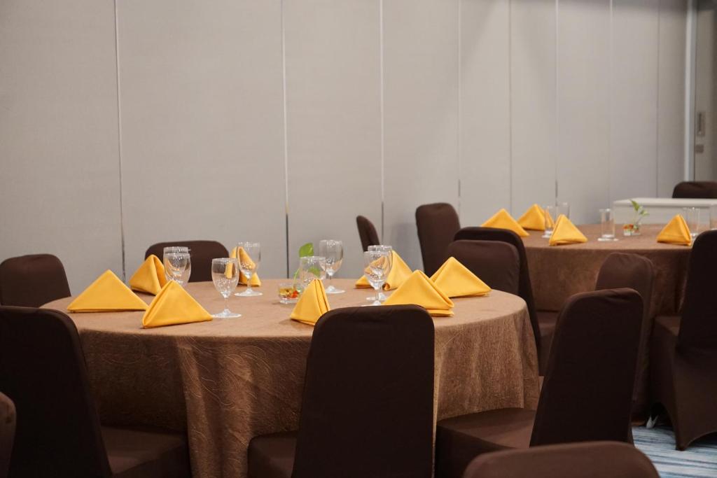 Restaurace v ubytování Unisi Hotel Malioboro - Jogja Syariah