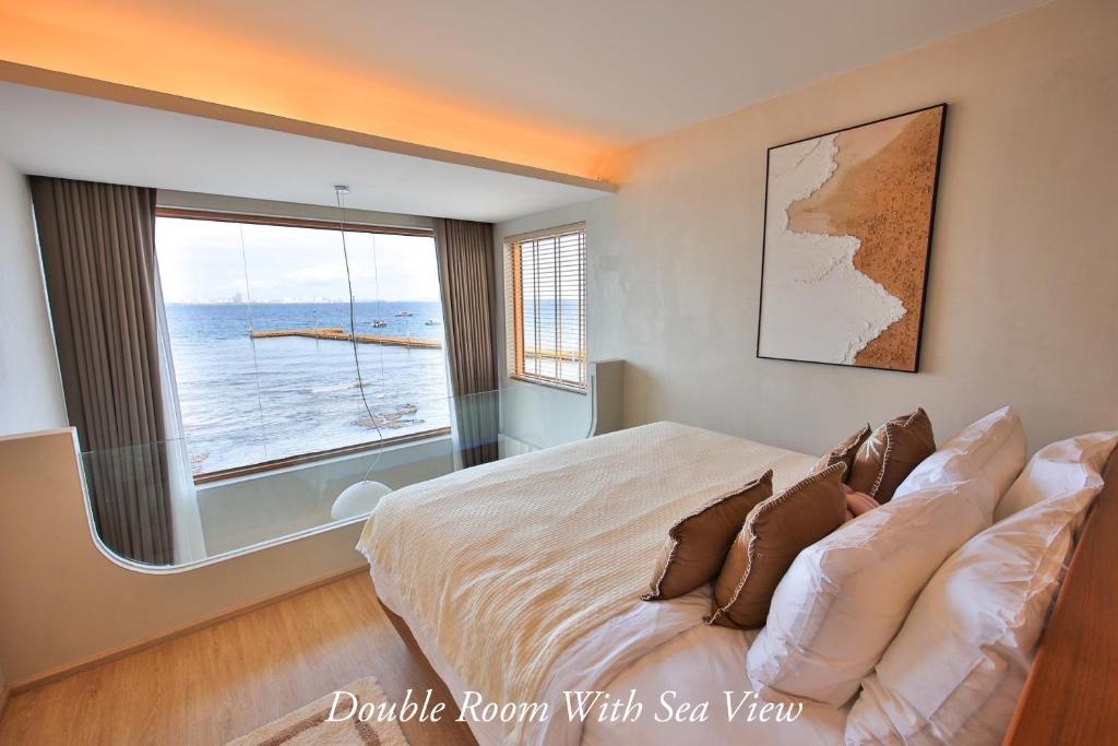 Baan Rinrak Koh Larn บ้านรินรักษ์ เกาะล้าน - Habitación Doble Con Vistas Al Mar