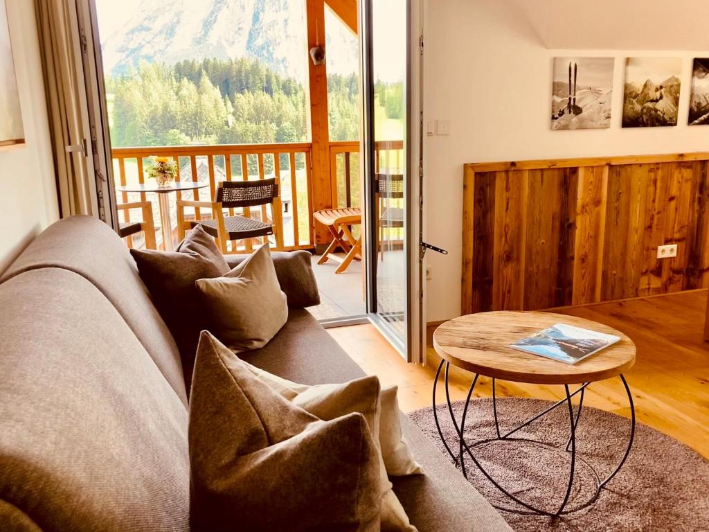 Istumisnurk majutusasutuses Mountain Suite A10