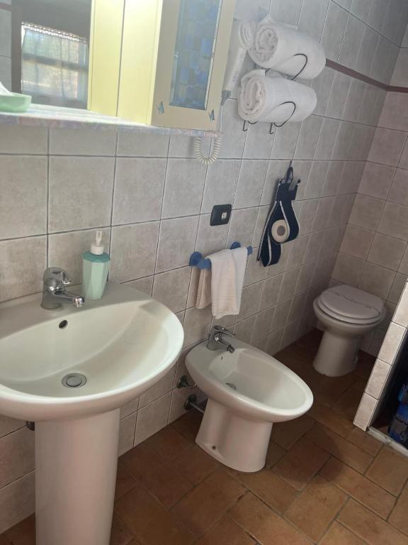 Łazienka w obiekcie Agriturismo La Castellina